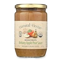 Algopix Similar Product 15 - Natural Nectar Apple Pear Sauce USDA