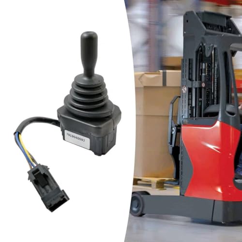 Jotekonoby Poignée de joystick 7919040093 pour chariots élévateurs Linde 115 R14r20 compatible avec unité de commande de remplacement ABS noir