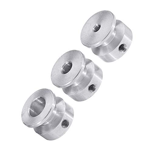 1 Stück 5M20T glatte Umlenkrolle, Zahnriemen-Antriebsrolle, Bohrung 6 mm for 15 mm Riemen (Nr. 710