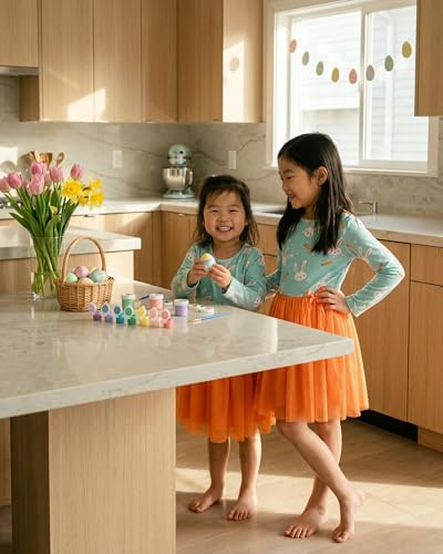 Image of Girls Long Sleeve Tulle Tutu Dresses for Kid and Toddler