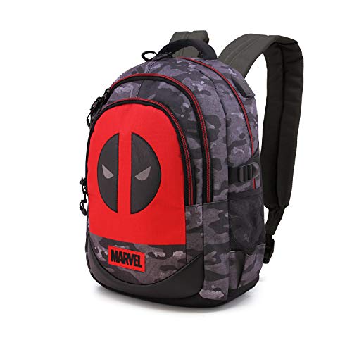 Karactermania Deadpool Rebel: Mochila Running HS 1.2  Multicolor