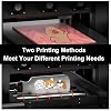 RAINBOWDGT UV Printer Machine with Computer XP600 A3 Multifunction Flatbed Printers with Bottle Holder for Acrylic Metal Golf Bottle Phone Case and More