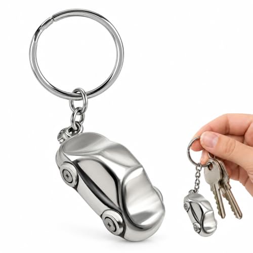 Llavero Metálico En Forma De Coche, Key Chain Car, 1 Unidad