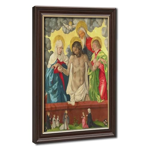 Impression sur toile The Trinity Hans Baldung déco salon 50,8x76,2 cm