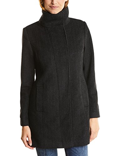 Street One 100219 Serena Abrigo, Negro, 40 (Talla del Fabricante: 38) para Mujer