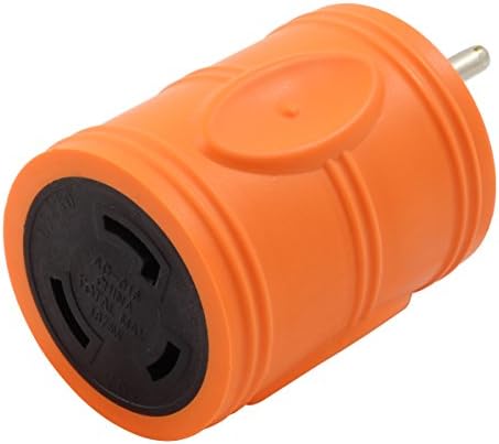 AC WORKS Shore Power Adapters (15Amp Household to 30A Locking)