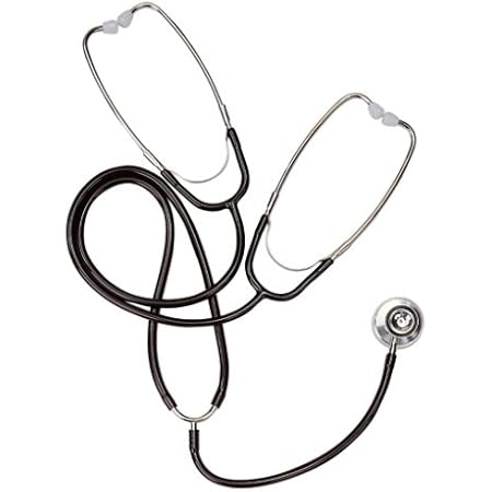 Labtron Teaching Stethoscope, Black, Student and Medical Assistant Accessories, 540