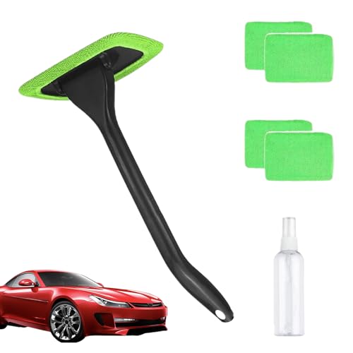 Exfoliante de parabrisas de coche, herramienta de limpieza de parabrisas interior, eliminación de niebla, limpiador de parabrisas interior, varillas de limpieza para camiones, contra, furgonetas