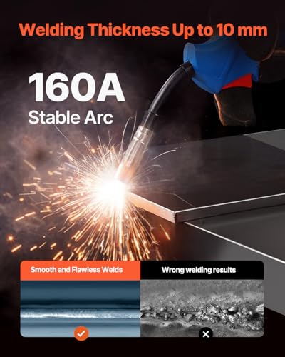 VEVOR 160A 4-in-1 MIG Welder