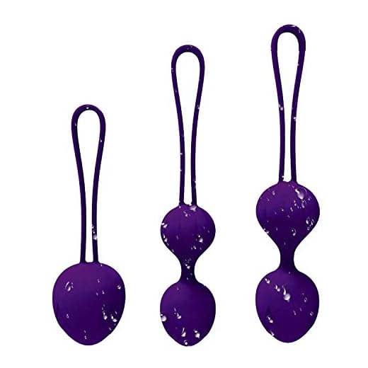 Bolas Chinas Suelo Pelvico de Silicona Medica Bolas Chinas Terapeuticas Masajeador de la Salud Kegel Ejercitador Vibrador Kegel Balls para Mujer