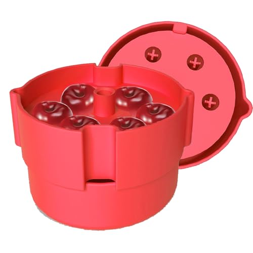 Herramienta multiusos para mermelada de cereza de cocina, tipo empujador de cereza múltiple, removedor rápido Cherry Pitter – Ahorre tiempo y espacio para la cocina casera Herramienta de fumeta de