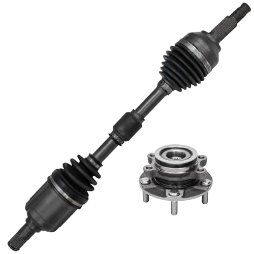 Image of Detroit Axle - Front Left CV Axle Kit for 2008-2013 Nissan Rogue 2014 2015