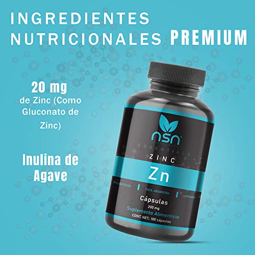 complemento de zinc Marca NSN Naturalsmart Nutrition (3)