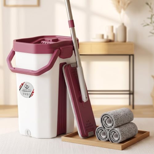UPC 360° Rotating Microfiber mop for Floor Cleaning Flat Mop for ...