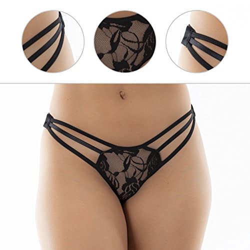 PIMENTA SEXY - Tanga Fio Dental Lap Dance - Preta