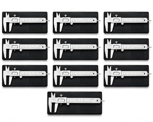 Image of RG Vernier Caliper Slide Caliper Measures 0-12.5cm x 0.1cm, With Storage Box || Metallic || Laser Printed (10)
