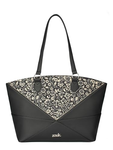 Image of ZOUK Rhea Kapoor Tote Bag - | Elegant Vegan Leather Tote for Women |