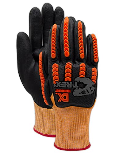 MAGID T-REX DX Technology Work Glove with Oil-Resistant Palm Coating