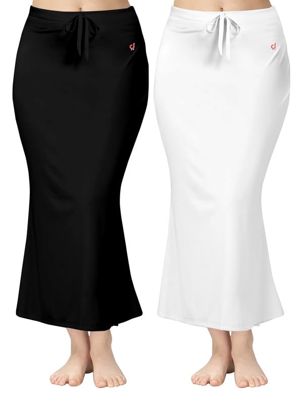 Image of TRENDMALLS Women Saree Shapewear Petticoat for Women, Cotton Blended,Petticoat,Skirts for Women,Shape Wear Dress for Saree Shaper(Combo-Pack)