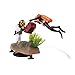 LFRXION Aquarium Resin Ornaments Treasure Hunter Diver Decorations Fish for Accessories Landscape Decor 4.29x 2.34x 3.51 in