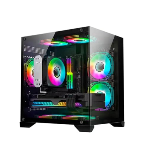 PC GAMER AMD RYZEN 5 5500 A520M 16GB 3200MHZ NVME 250GB RX 6600 8GB