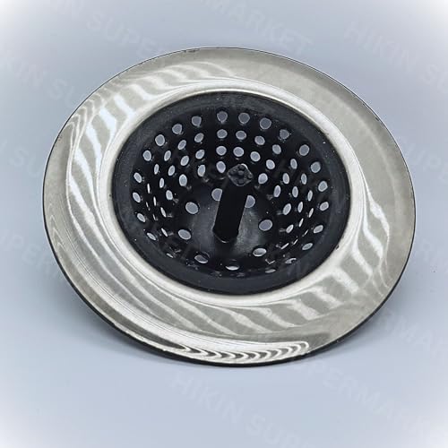 Image of Stainless Steel Kitchen Sink Strainer (Silicone Jali)