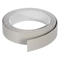 QUARKZMAN Kantenumleimer Eiche PVC Kantenband Selbstklebend, 28mm x 3 Meter Vorgeleimtes Holzfunierkantenband zum Aufbügeln für Schrankreparatur Möbelbauplatten Regalbretter, Khaki