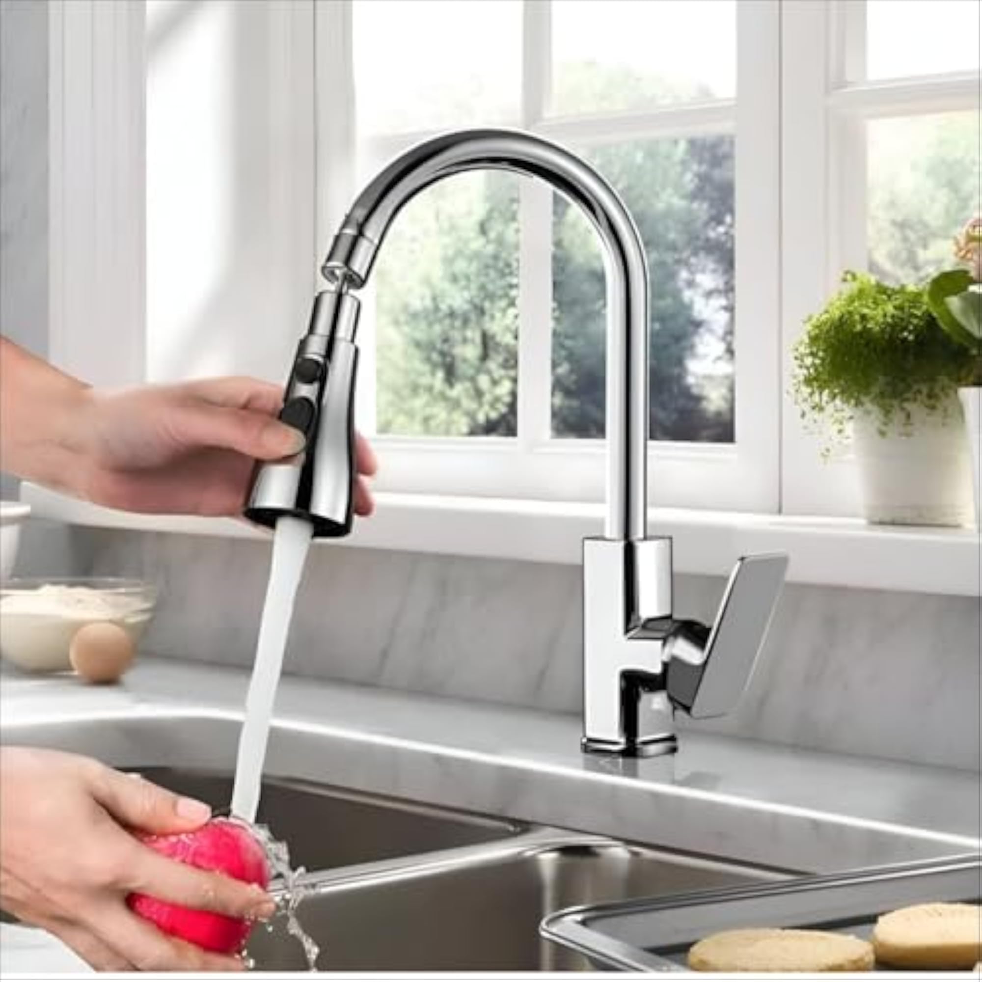 Kitchen Tap Extender Sprayer Attachment, 360 Rotatable