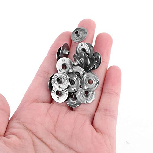 100 piezas base soporte para mechas de vela miniatura 3