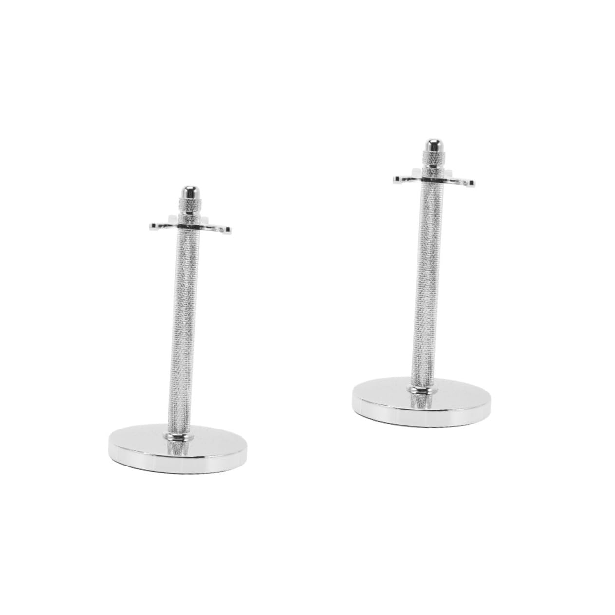 NOLITOY 2pcs Metal Safety Razor Holder Stand Brush and Razor Holder for Men Barber Present