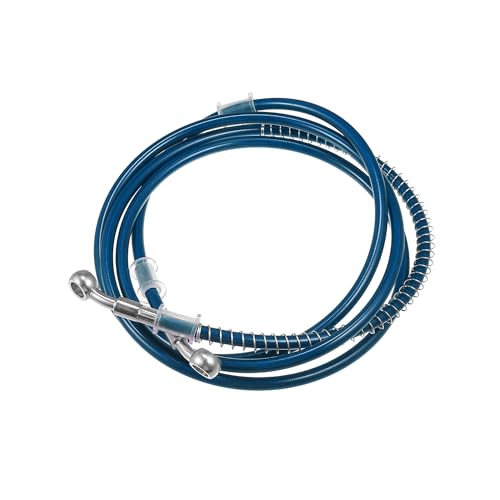 Tuyau d'huile moto tout-terrain tressé inox A ABSOPRO raccord 10mm pour karting et VTT