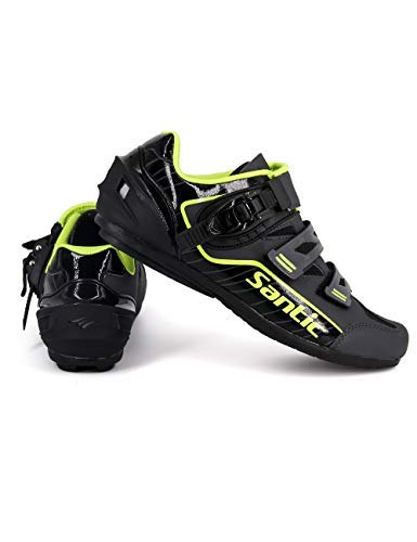 image for Santic Cycling Shoes Men Spin Unlocked Bike Bicycle Road Biking Lock S