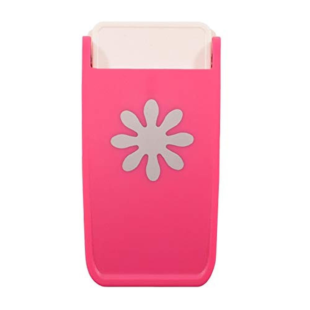 Vaessen Creative Heavy Duty Craft Punch - Daisy - Ø 3,75 cm Hole Punch - Cutter for Shrink Paper, Card Making, and Crafting, Pin