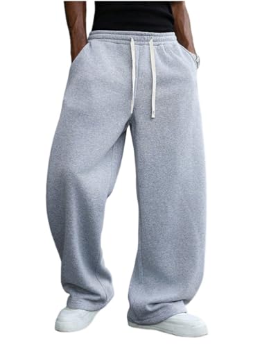 Oanviso Herren Baggy Sporthose Jogginghose Weite Bein Sweatpants...
