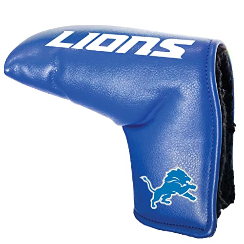 Team Golf NFL Detroit Lions Tour Blade Putter Cover - Printed Team Golf NFL Tour Blade Putter Cover, Fits Most Blade Putters, Scotty Cameron, Taylormade, Odyssey, Titleist, Ping, Callaway