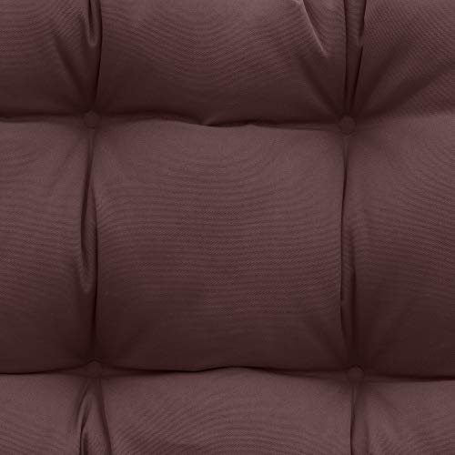 Image of QILLOWAY Indoor /Outdoor Square Seat Patio Cushion - 19-Inches,Pack of 4 (Coffee)
