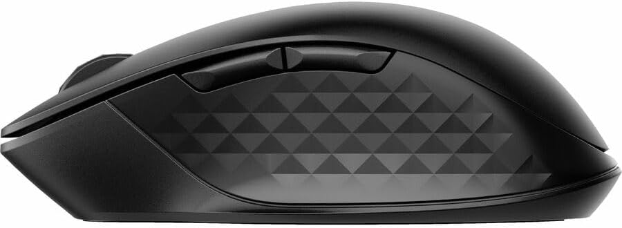 HP 435 Multi-Device Wireless Mouse (3B4Q5UT) - Wireless - 32.81 ft - Bluetooth/Radio Frequency - 2.40 GHz - USB Type A - 4000 dpi - Scroll Wheel - 5 Button(s) - 4 Programmable Button(s) - Symmetrical