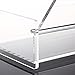 Tissue Box Rectangular Transparent Acrylic Facial Cover Holder Clear Napkin Organizer for Bathroom, Kitchen, Office