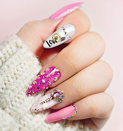 Valentine's Day Nail Art Heart Decals Set #3 Salon Quality! #TOP1