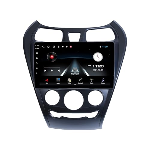 Image of Trony 9 inch Android 14 Car Stereo for Hyundai Eon | 4GB+64GB | CarPlay & Android Auto | Full HD Touch | WiFi | GPS | Bluetooth | DSP Sound | Reverse Camera | Frame | 1 Year Warranty