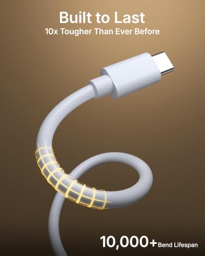 Image of FEDUS ZETTA-X5I 80W Type C Fast Charging Cable 1M, Original For Realme 16 Pro /15 /GT 8 /7 /6, Oppo Reno 16 /15 /13 /12 SuperVOOC, SuperDart & Mi Turbo Data Cable 7.3A,Thick USB A to C Cord