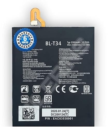 Image of Original BL-T34 Battery for LG V30 V30A H930 H932 LS998 Battery with 6 Month Warranty****(V128)