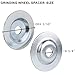 Motcoda OD3-1/10'' x ID 5/8'' 2 Set Bench Grinder Arbor Washer/Flange for Grinding polishing Wire Wheel Buffing (OD3-1/10'' x ID 5/8'')