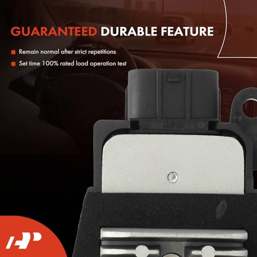 Image of A-Premium Front HVAC Blower Motor Resistor | fit for Ford Explorer 2002-2010, Explorer Sport Trac 2007-2010, Thunderbird 2002 & Mercury Mountaineer & Lincoln Aviator