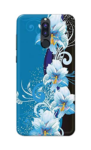 Image of PRINTFIDAA Beautiful Floral Design Printed Designer Hard Case for Huawei Mate 10 Lite /Huawei Nova 2i / Huawei Honor 9i Back Cover -(e) RPM1006