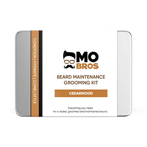 Mo Bro's Cedarwood XL - Kit de aseo para el mantenimiento de la barba - Imagen 3
