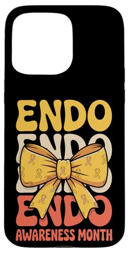 Surgery Recovery Endometriosis Awareness Coque pour iPhone 15 Pro Max