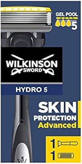 WILKINSON SWORD - Hydro 5 Skin Protection For Men | Advanced | Razor Handle + 1 Blade Refill