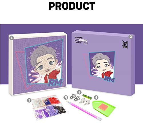 Amazon.co.jp: ILOVEPAINTING BTS TinyTanキュービック ペイント