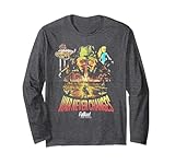 Fallout Video Game New Vegas War Never Changes Collage Long Sleeve T-Shirt